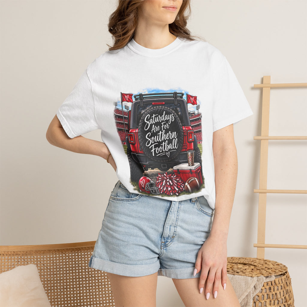 Southern Football Tailgate T-Shirt – “Saturdays are for Southern Football” Truck Tailgate Design