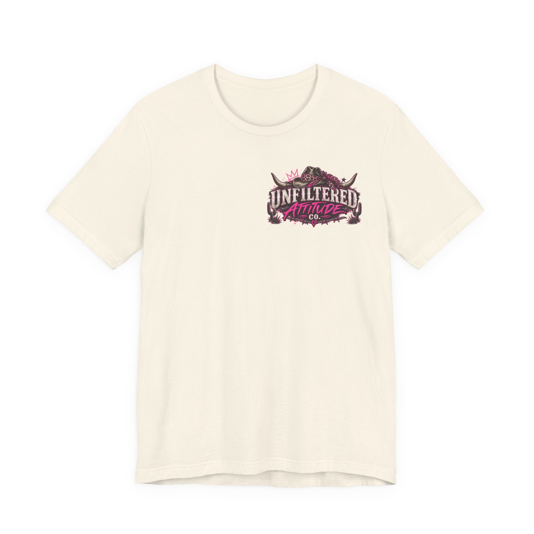 Boots On, Filter Off Tee — Western Cowgirl Graphic T-Shirt