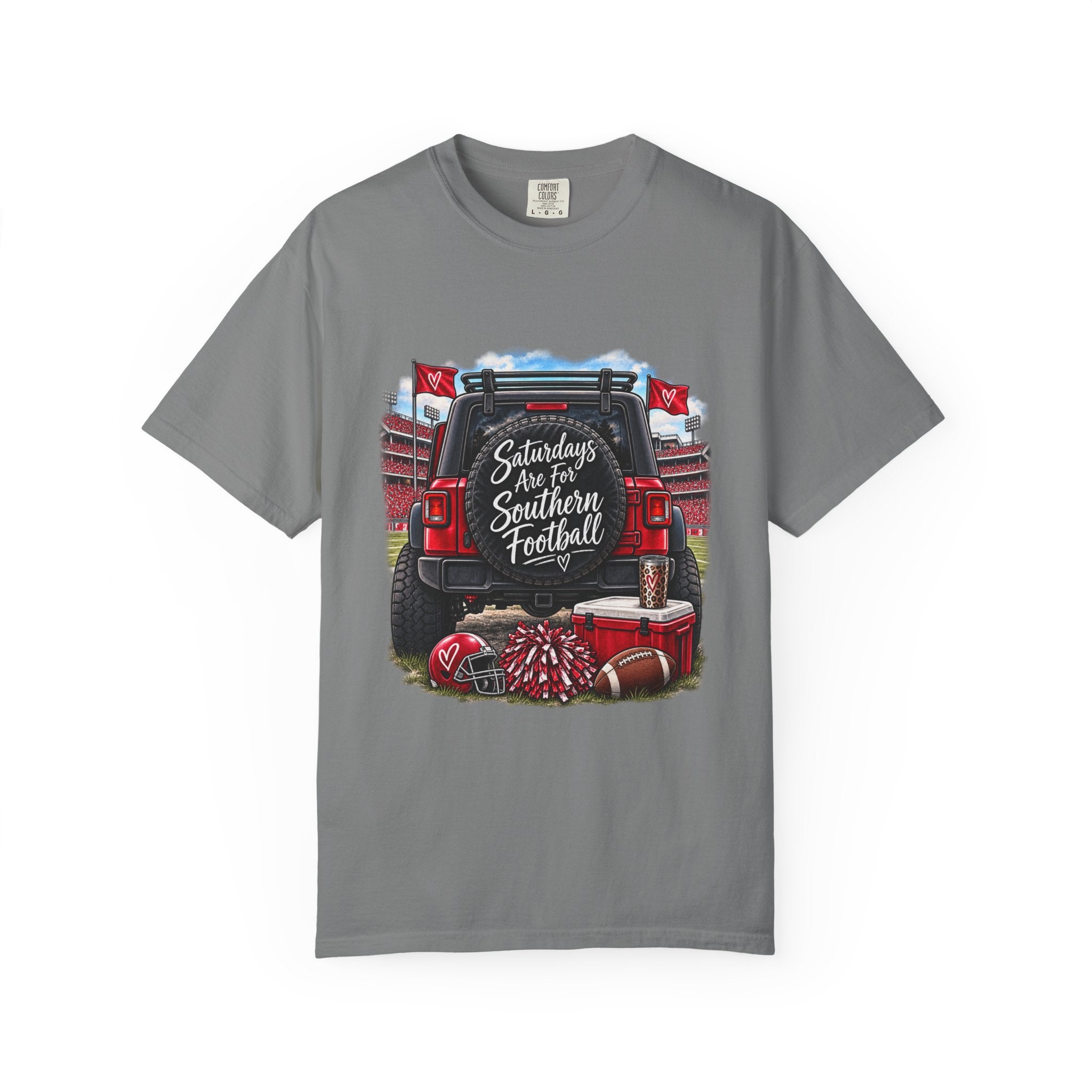 Southern Football Tailgate T-Shirt – “Saturdays are for Southern Football” Truck Tailgate Design