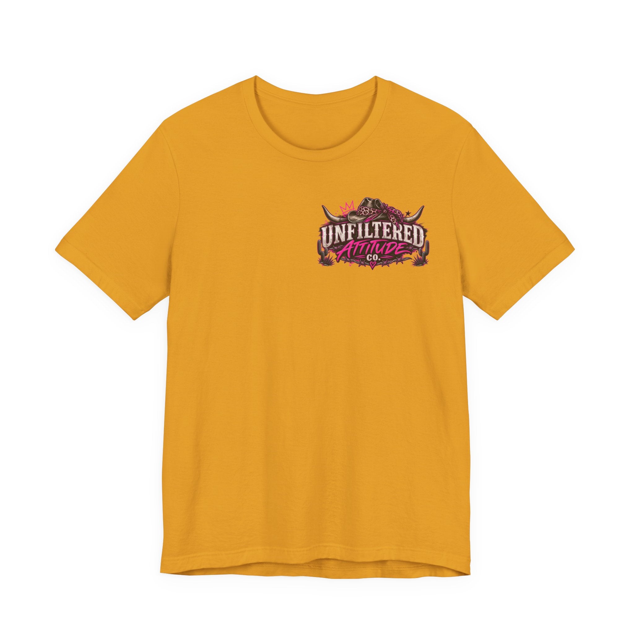 Boots On, Filter Off Tee — Western Cowgirl Graphic T-Shirt