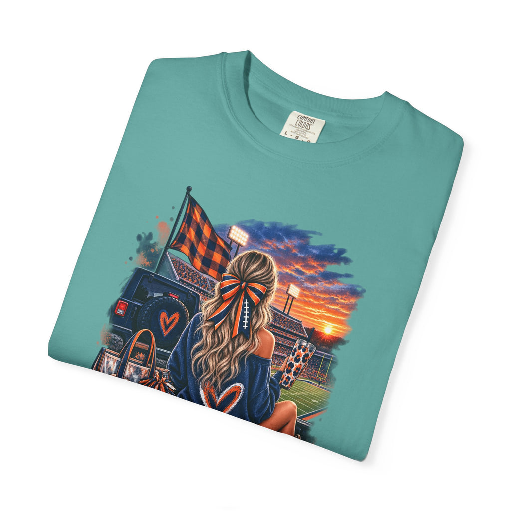 Southern Roots & Football T-Shirt — Tailgate Mom Graphic Tee