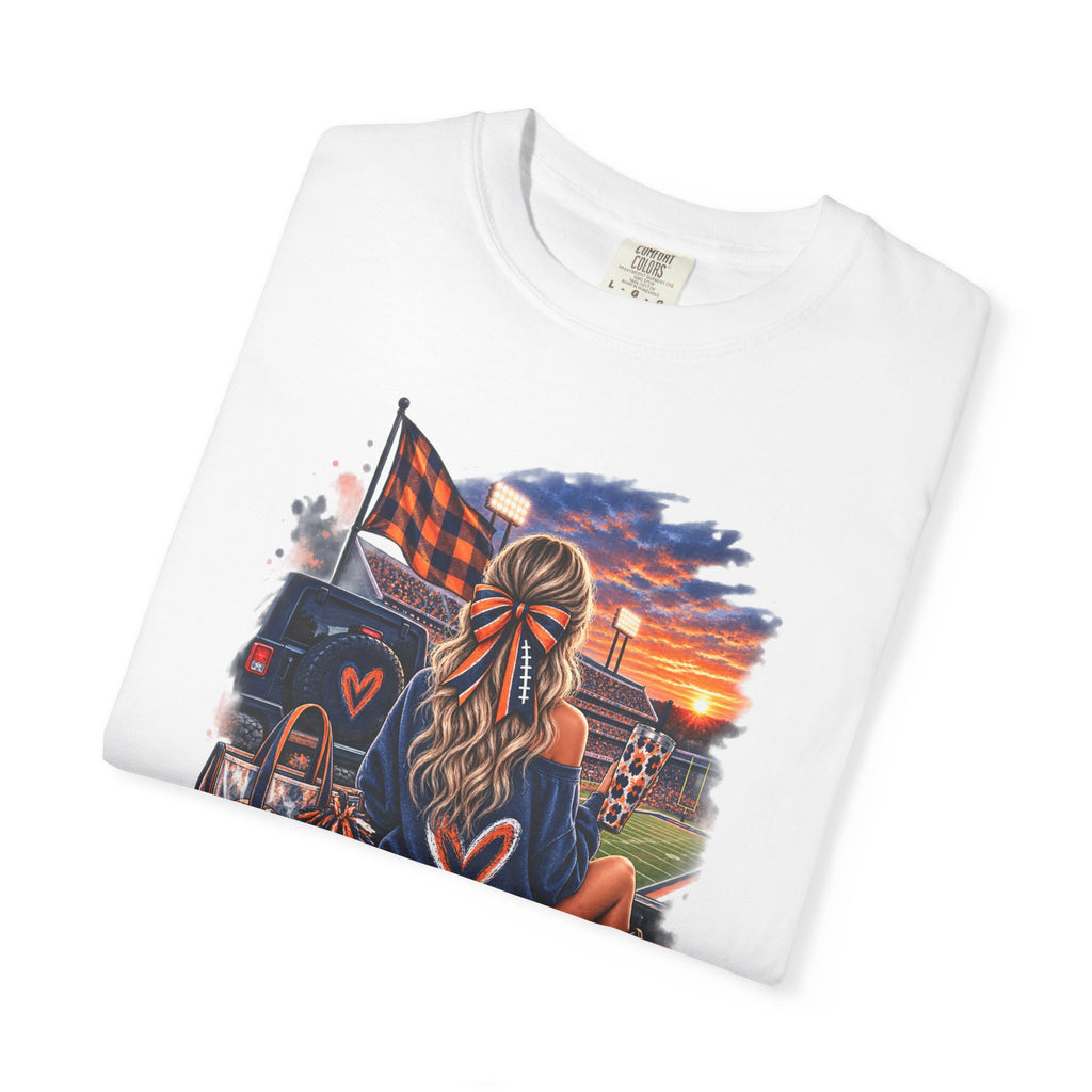 Southern Roots & Football T-Shirt — Tailgate Mom Graphic Tee