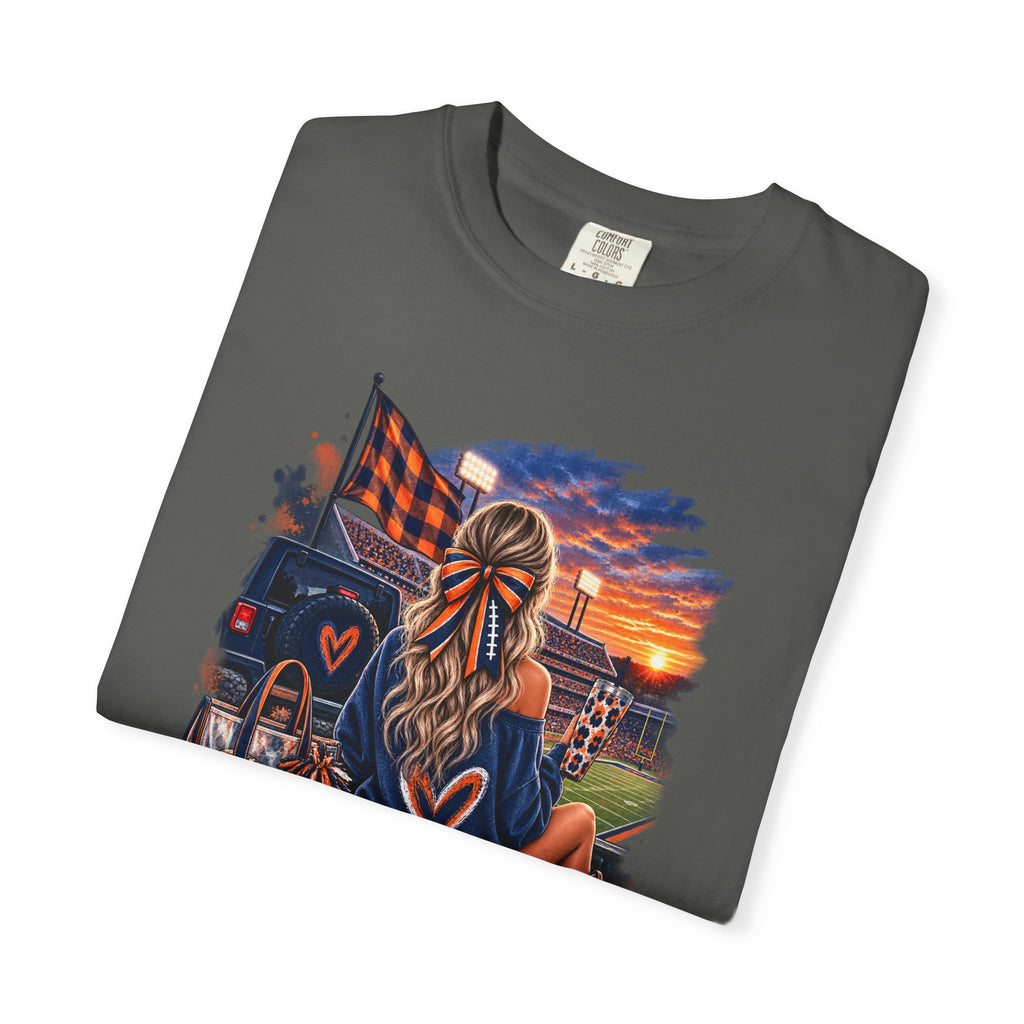 Southern Roots & Football T-Shirt — Tailgate Mom Graphic Tee